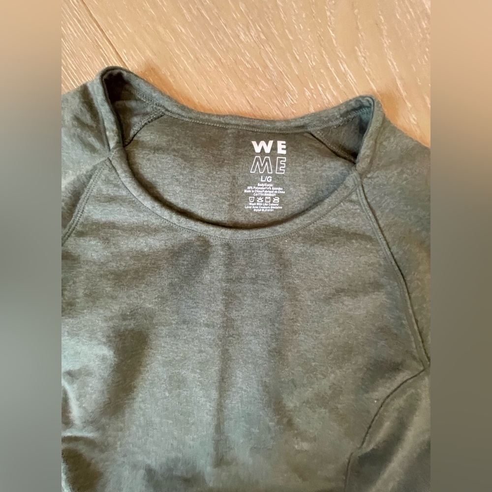 Top ONLY We Over Me top is Large